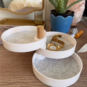 3 Tier jewelry tray box